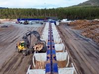 Har fått landets mest effektive tømmersortering